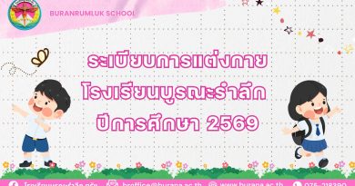 ระเบียบการแต่งกายนักเรียน ปีการศึกษา 2569